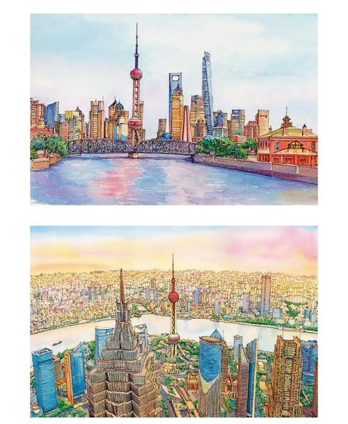 上海纪念品明信片