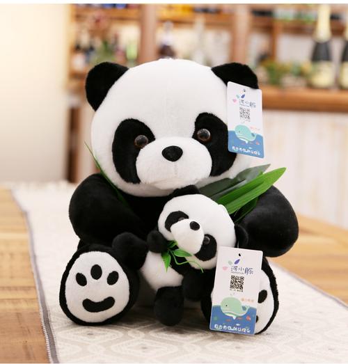 熊猫基地纪念品小熊猫玩偶