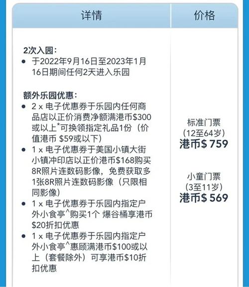 香港迪士尼乐园纪念品价格的相关图片